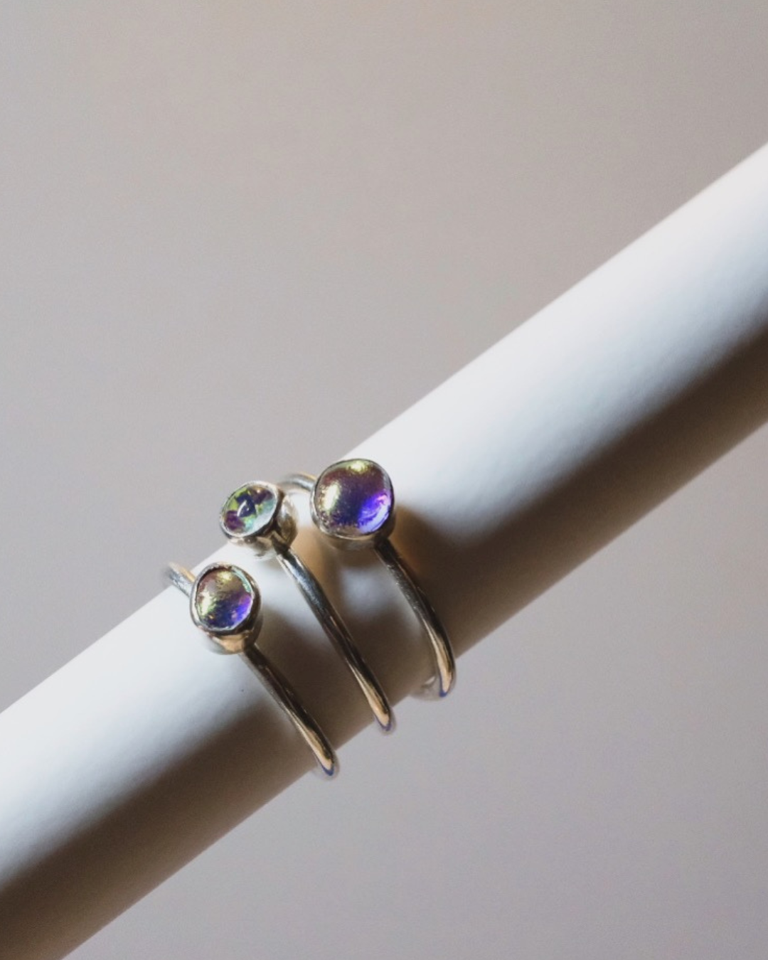 Droplet Stacking Rings